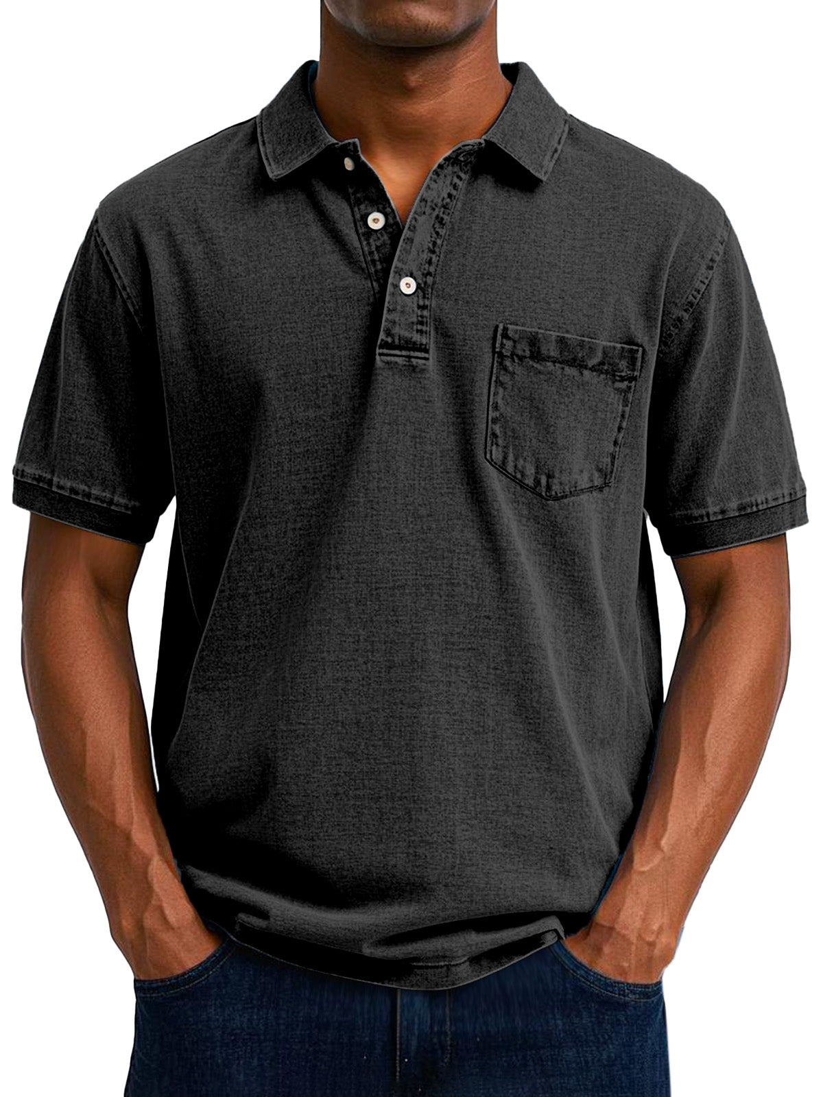 Ladislav | Vintage casual polokošeľa pre mužov