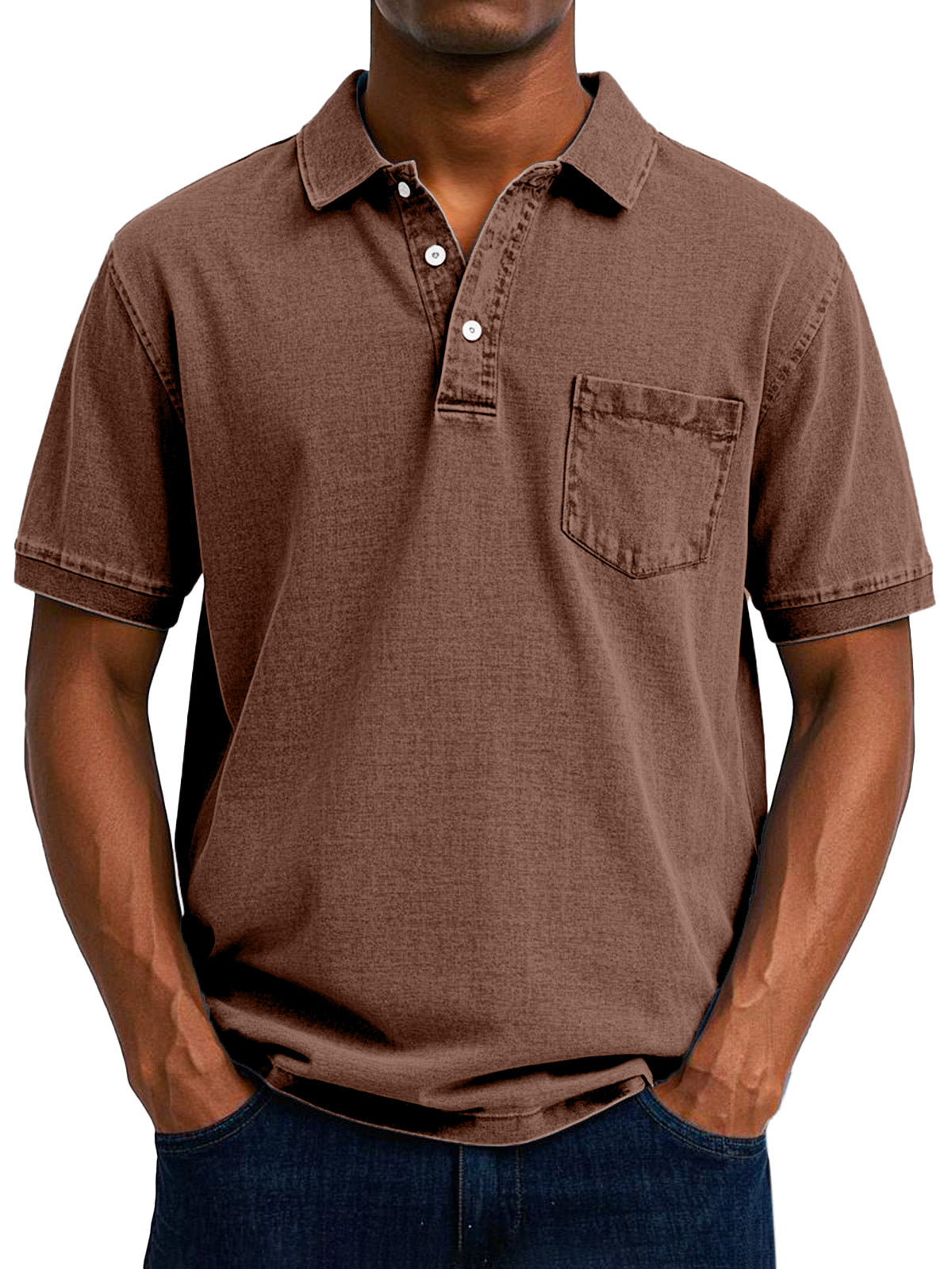 Ladislav | Vintage casual polokošeľa pre mužov