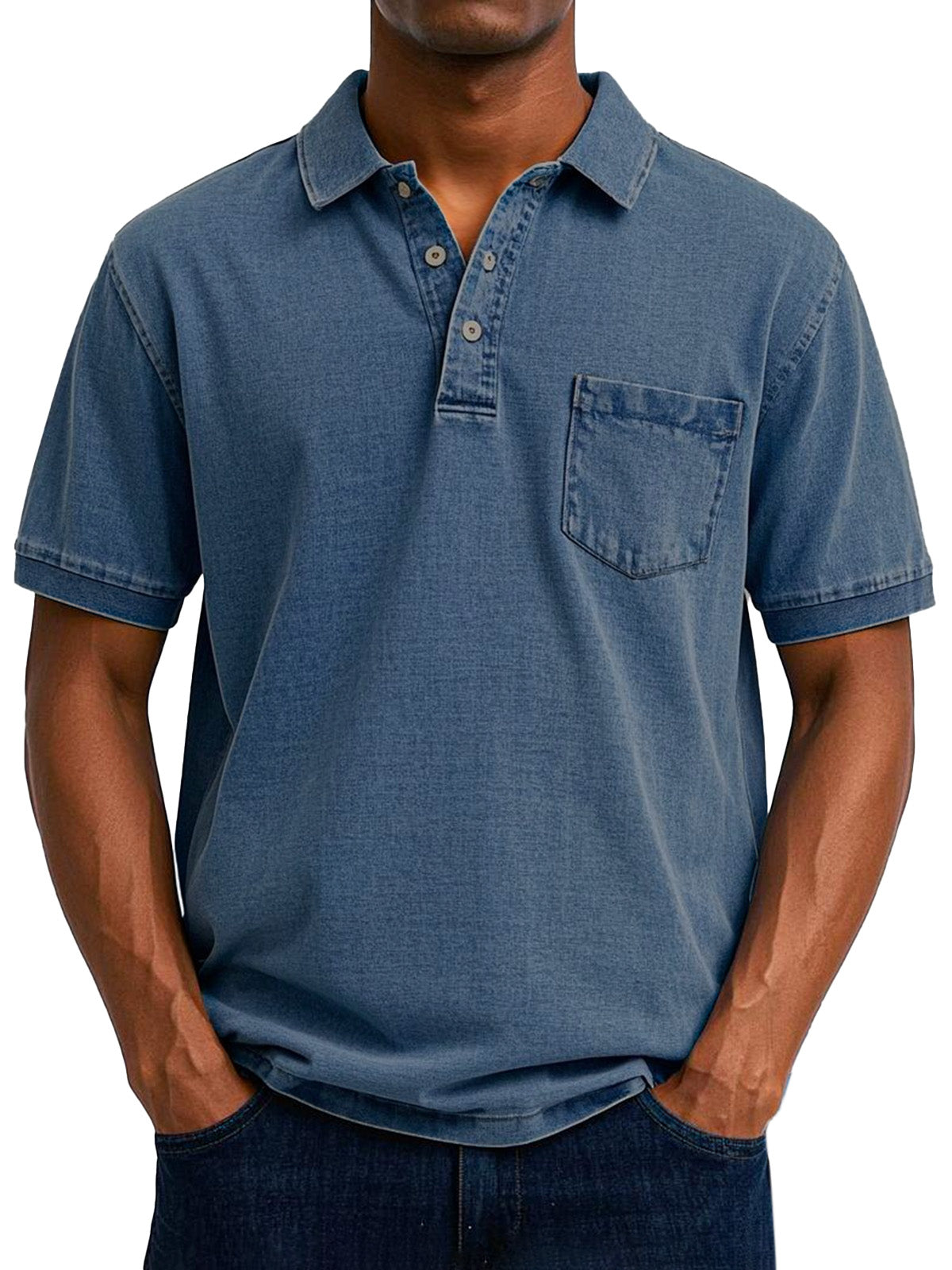 Ladislav | Vintage casual polokošeľa pre mužov
