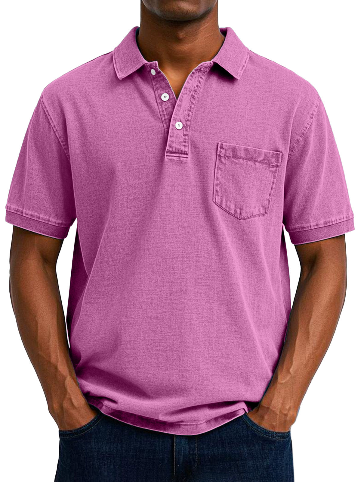 Ladislav | Vintage casual polokošeľa pre mužov